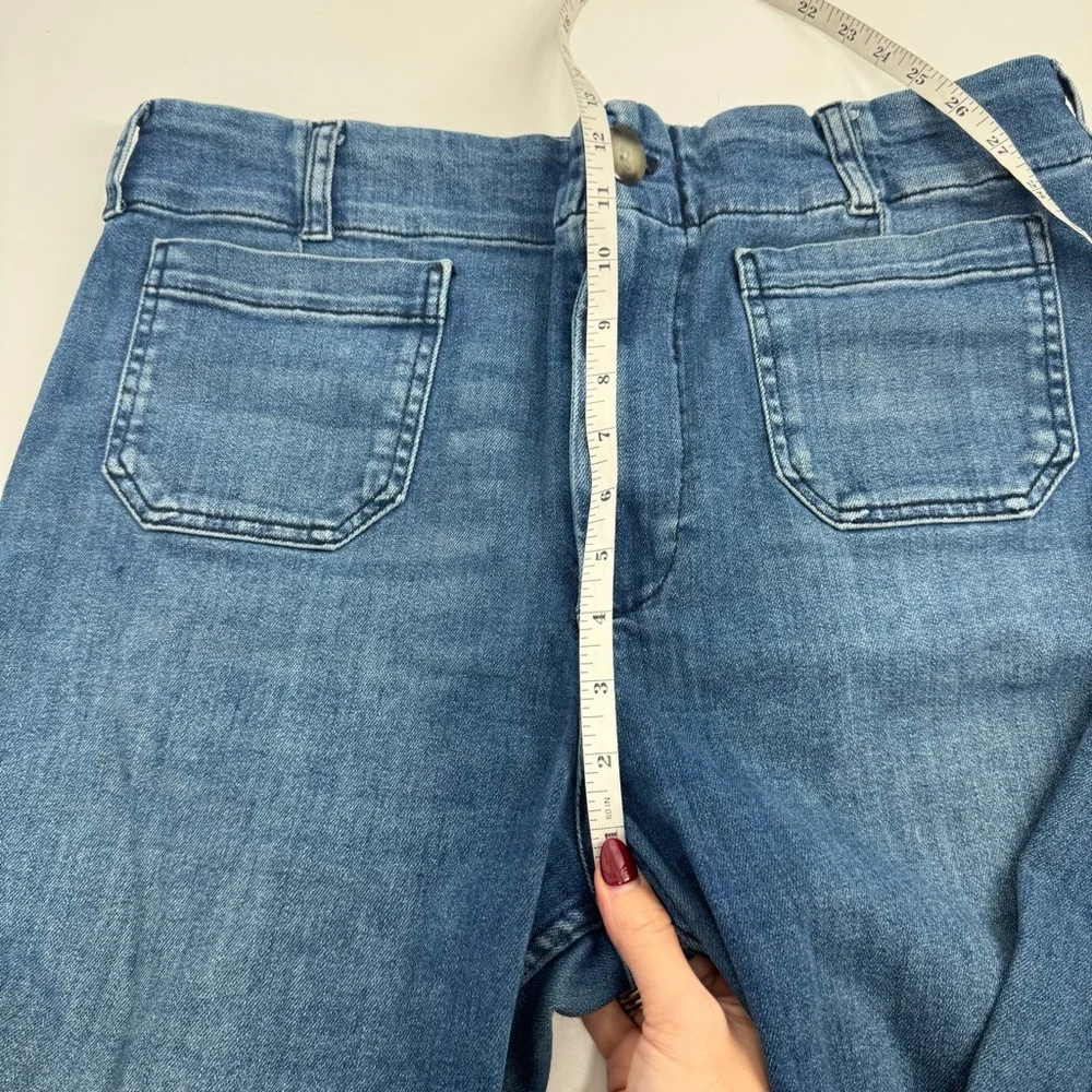 Maeve by Anthropologie The Colette Crop High-Rise Wide-Leg Jeans - Picture 11 of 12